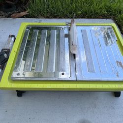Ryobi 7” Wet Tile Table Saw