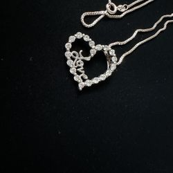 Love Pendant And Necklace 