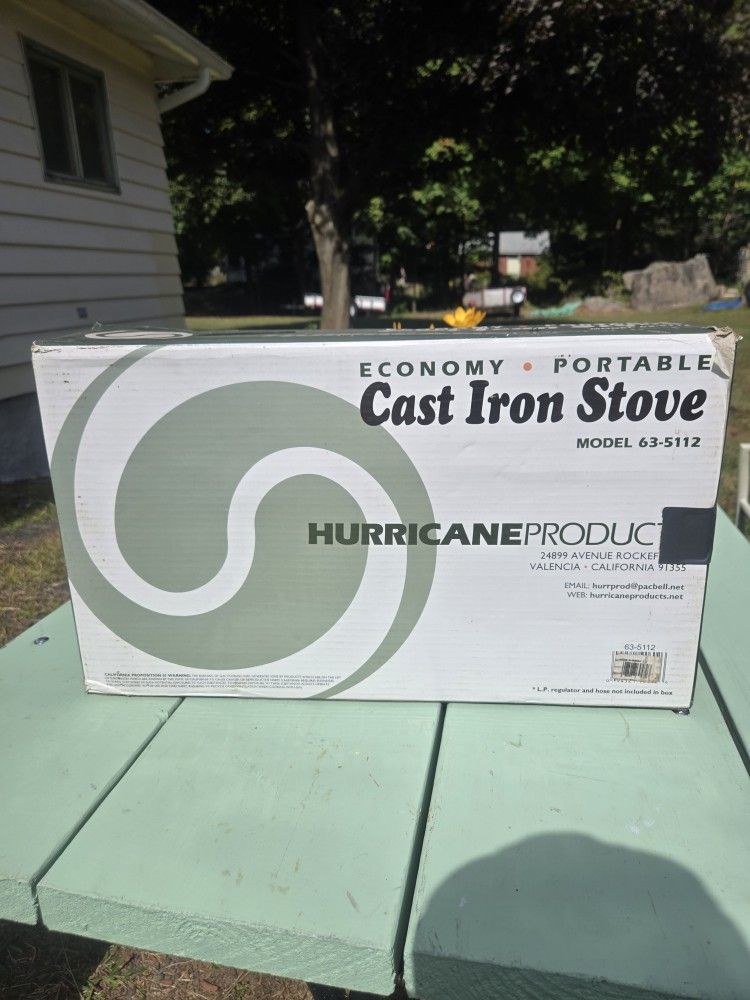 Hurricane Stove Model 63-5112 (NEW)