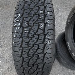 265/65/18 90% BFGOODRICH TIRES
