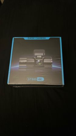 4K Dash Cam GT805 – New in Box