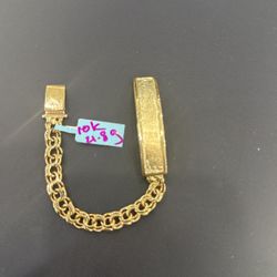10k Gold Chino Bracelet 