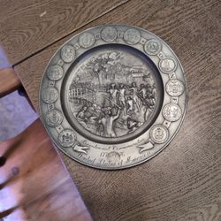 International Pewter Collection Plates