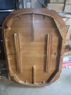 Large Wooden Dining Table