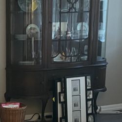 Walnut China Cabinet