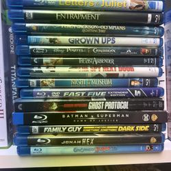 15 Blu-Ray Movies For SALE - Fast Five - Pirates Of - Batman V Superman Etc