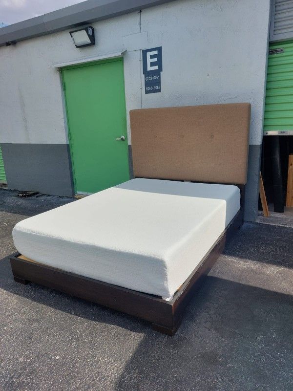 Queen Bed Frame And Mattress