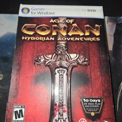 Age Of Conan Hyborian Adventures PC DVD