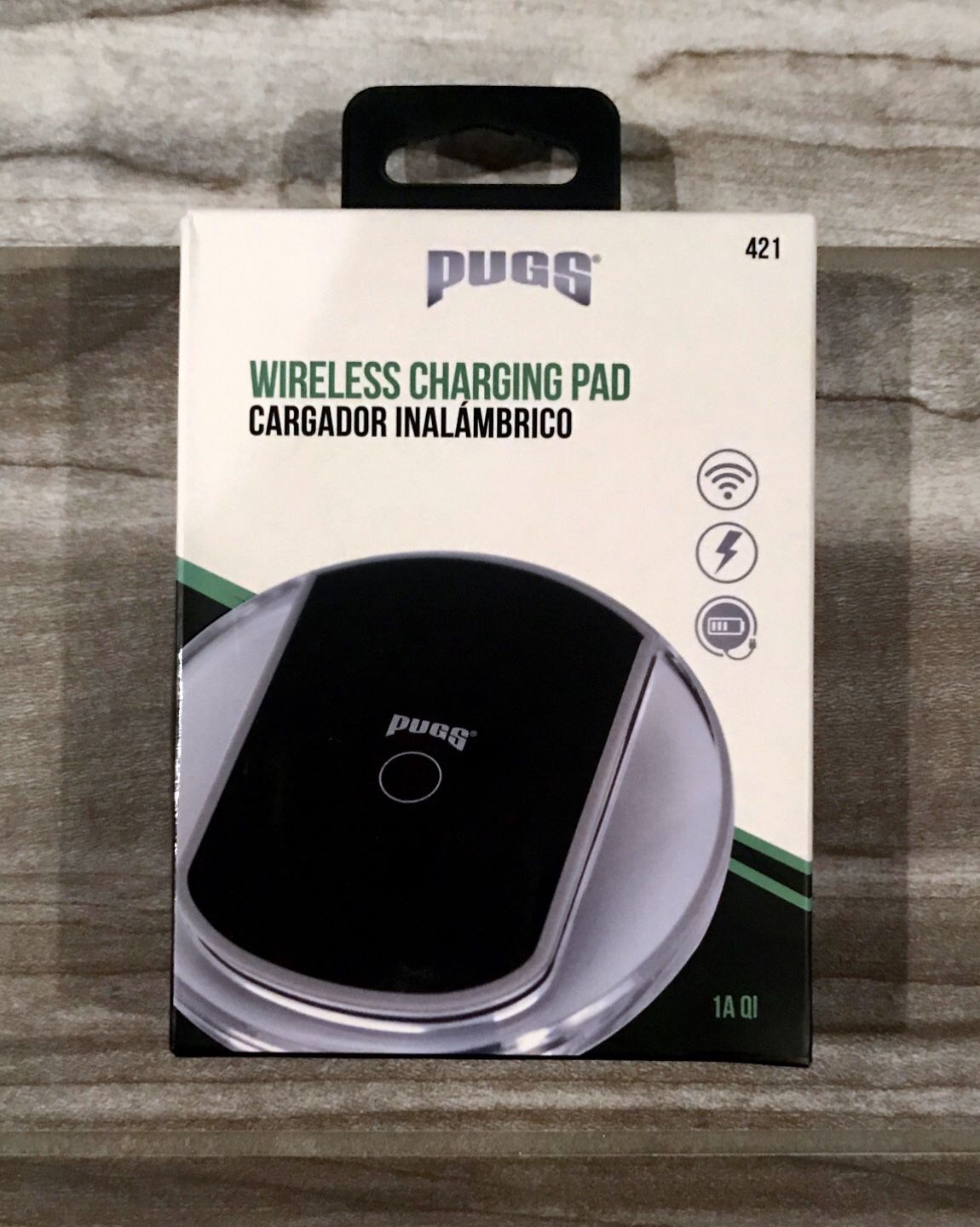 NEW - “PUGS”, Wireless Charging Pad