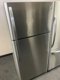 Stainless Steel Top Freezer Refrigerator