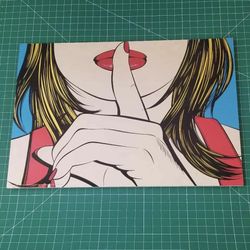 “Ssssshhh” Wall Decor By Deborah Azzopardi IKEA series 1999