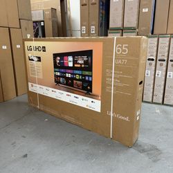 65 Inch LG UA77 4K HDR Smart TV