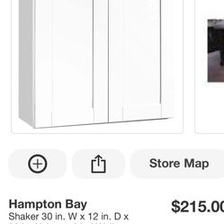Hampton  Bay Base Kitchen Cabinet Set