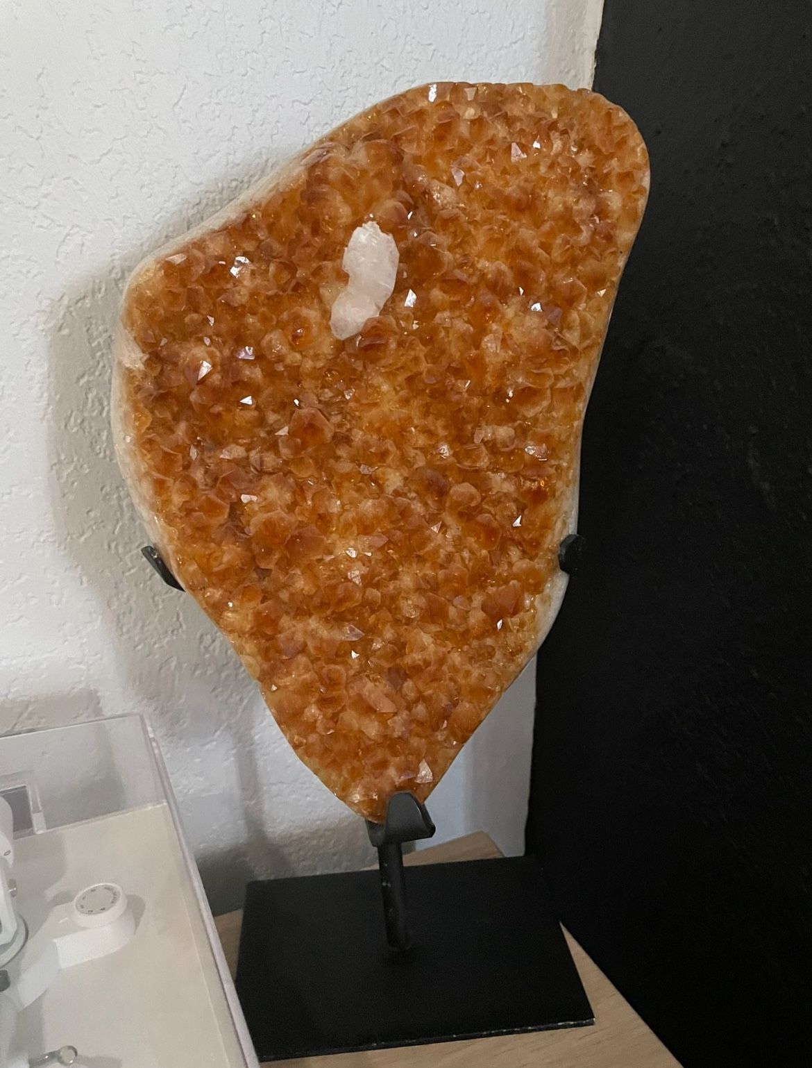 Large Stunning Genuine Citrine Gem Statue