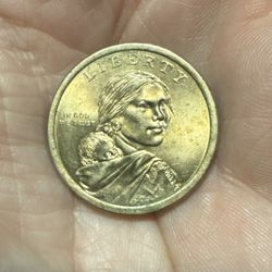 2018 P Sacagawea Dollar -Jim Thorn -PF70 Reverse Proof-Discolored & Toning Error