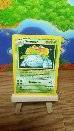 Italian base set Venusaur NM