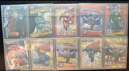 Topps Finest Fantastic Impossible Man Red /5 Black /10 Orange /25 Gold /50 Lot