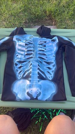 Skeleton X-Ray Print Hoodie
