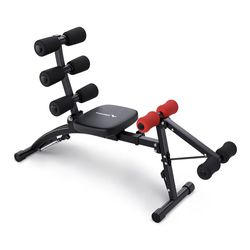 MERACH Ab Machine, Multi-Functional Adjustable Ab Trainer, Ab Workout Bench for Home Gym, Sit Up Machine for Abdominal, Exercise Chair for Full Body W