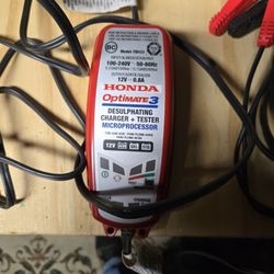 Hondra Brand Battery Tender,  Charger ,  Battery Diagnostic Tester