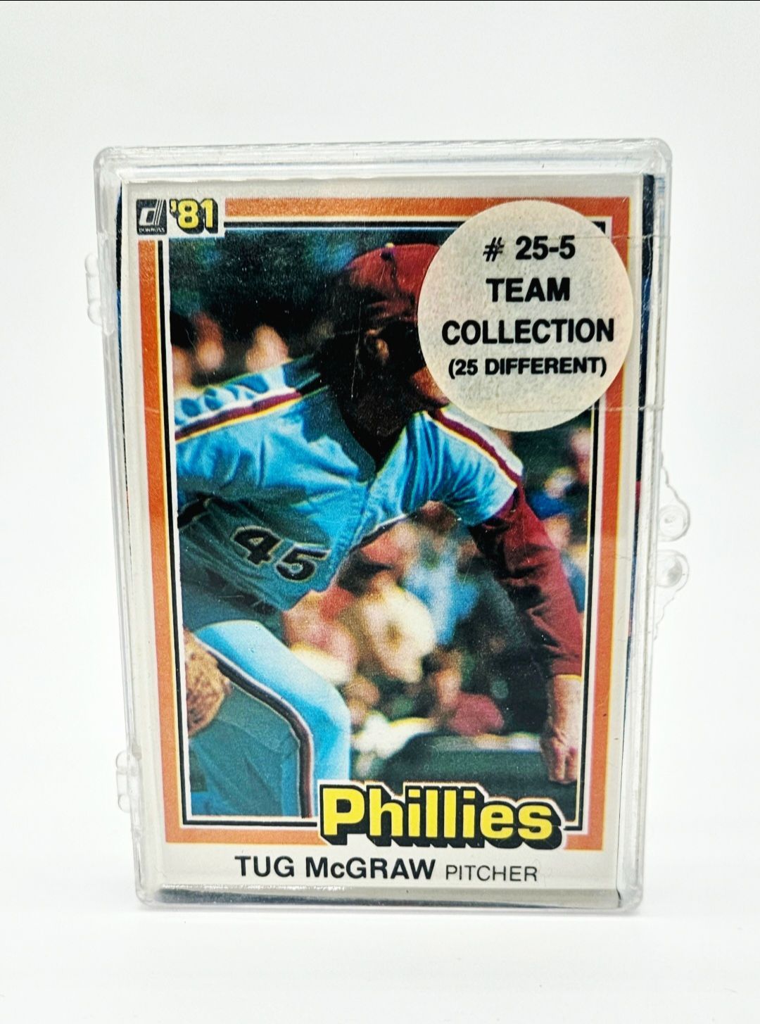 1981 Donruss Baseball Cards wax pack
