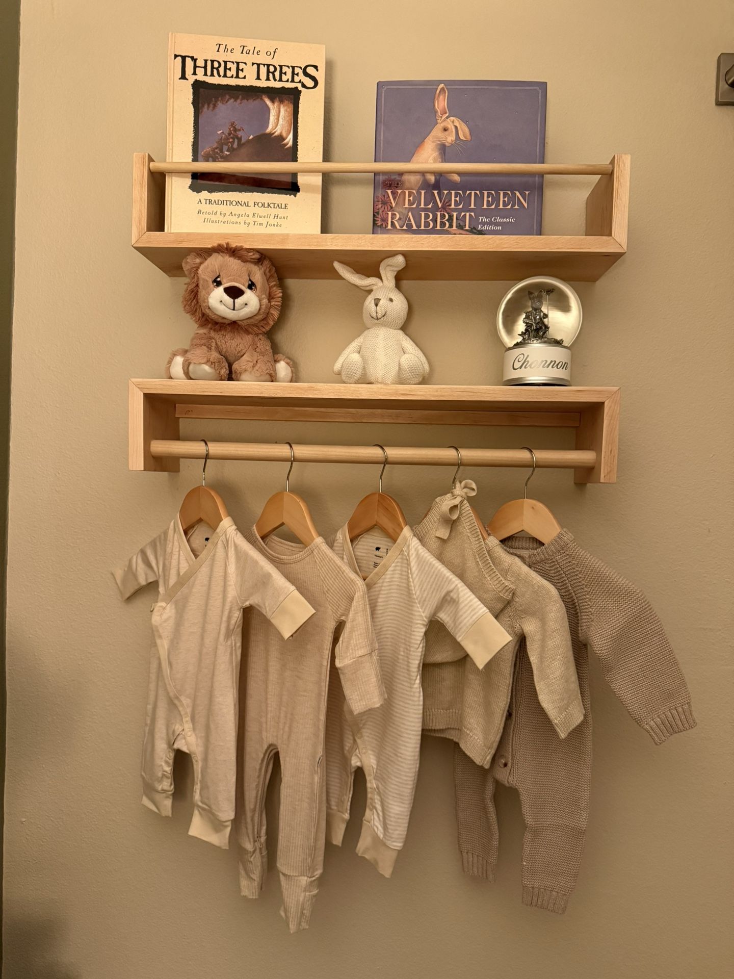 Custom Nursery shelves 