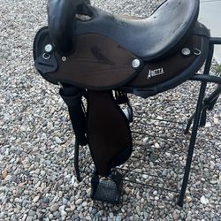 Saddle - Western Abetta Gaited Comfort Trail 