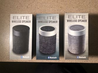 ELITE bluetooth SPEAKERS ALMOST SOLD OUT only 3 left