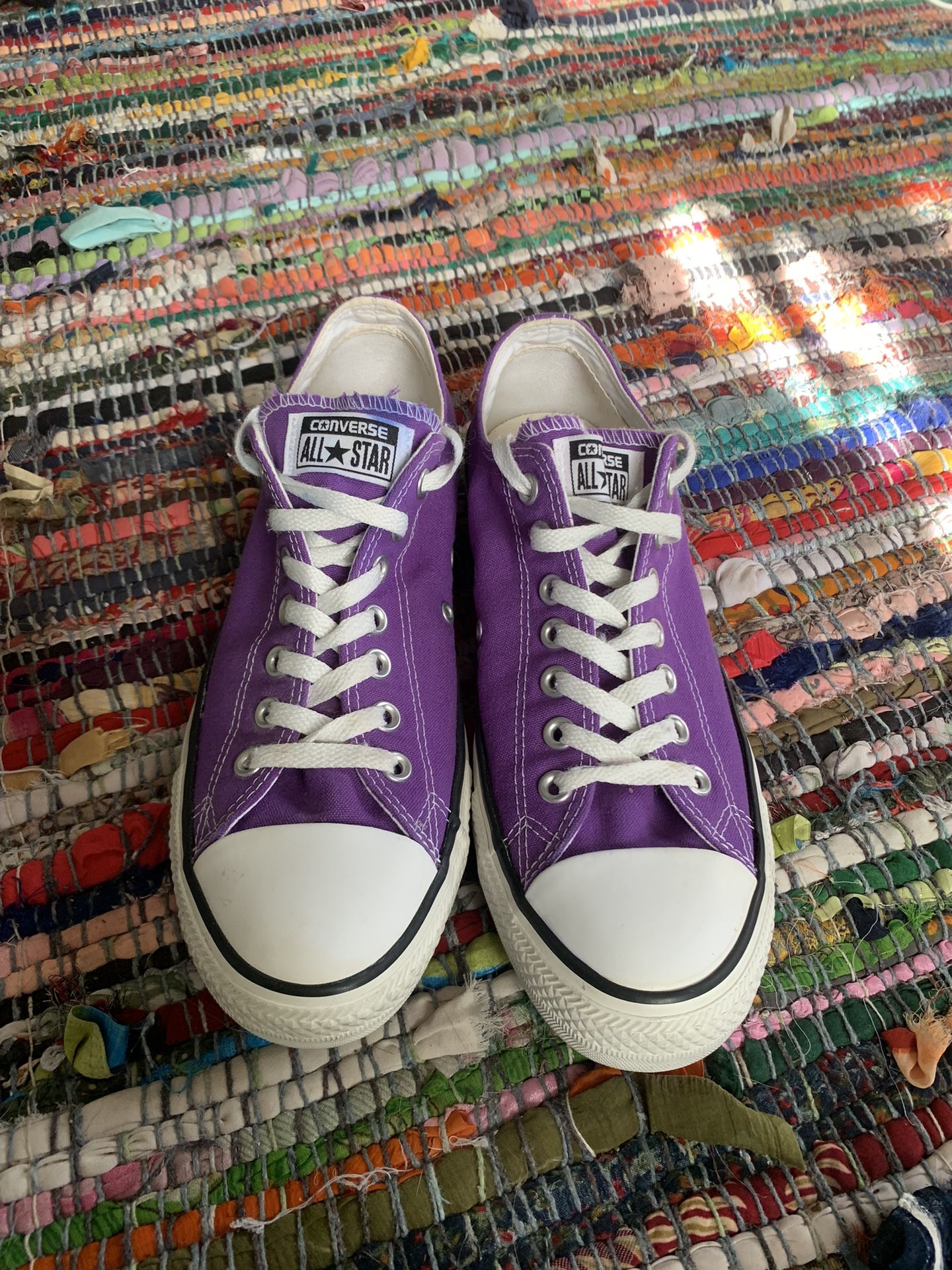 Sick Purple Converse! Size Men’s 9