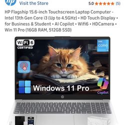 Like New Hp 15.6 In Flagship Laptop 