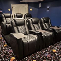Power Reclining Theater Chairs