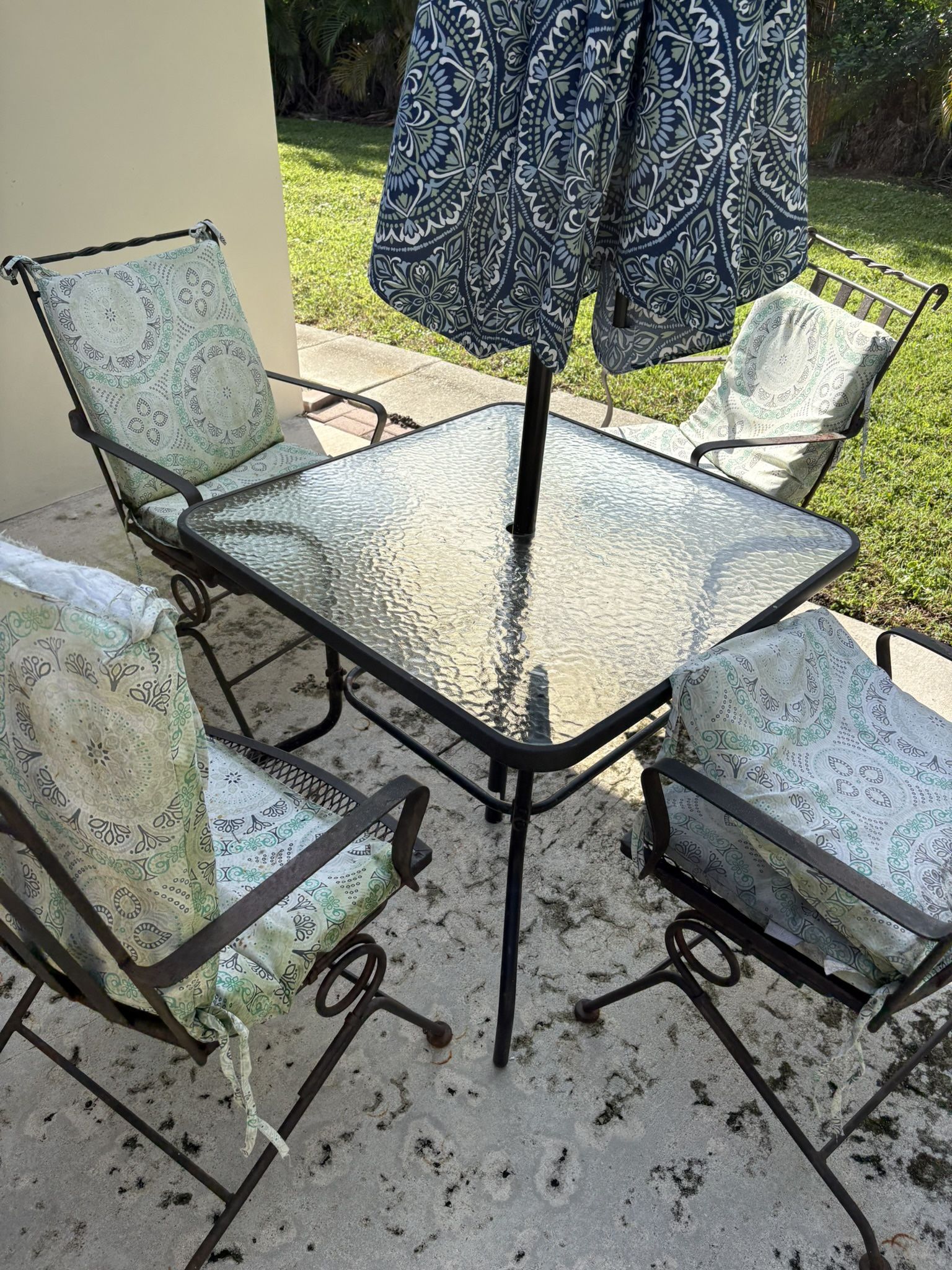 Patio Chairs/cushions