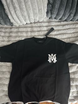 Designer Black Amiri T Shirt, Size Medium.