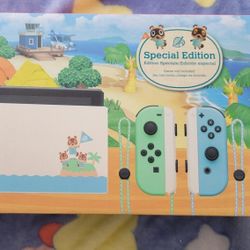 Nintendo Switch Animal Crossing Edition