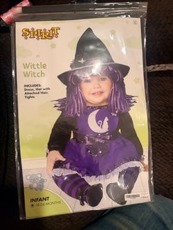 Wittle witch infant costume  18-24 months
