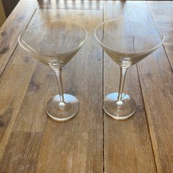 Vintage Martini Glasses
