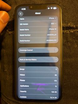 iPhone 13 (unlocked & no iCloud)