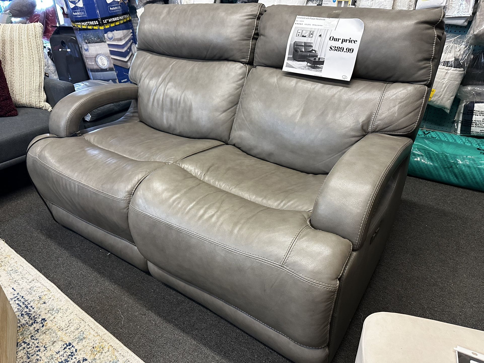 Electric Recliner Loveseat