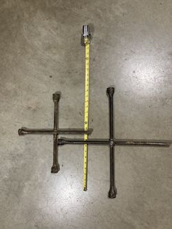 Two (2) Lug wrenches