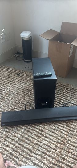 Sony Soundbar + wireless sub
