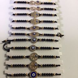 adjustable charm bracelets