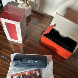 JBL Flip 6 - Portable Bluetooth Speaker, powerful sound and deep bass, IPX7 waterproof, 12 hours of playtime, Brand New Sealed In Box