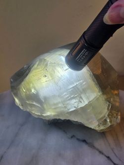 4.4 lb (1994g) Big Cube (?) Calcite Specimen Quartz  Crystal