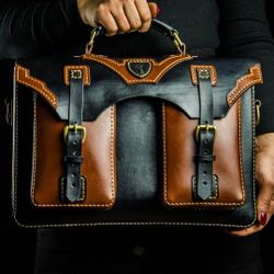 Exclusive Leather Handmade Only Laptop Bag