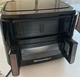 Elite Cuisine Digital Dual Chamber Air Fryer Oven
