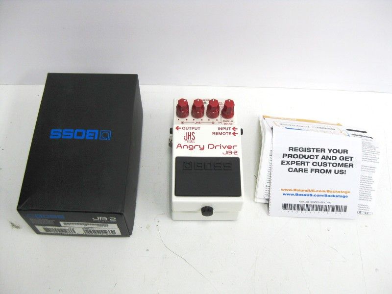 Boss JB-2 JHS Angry Driver Overdrive Guitar Effect Pedal NEW