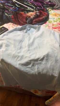 Plain White Crewneck Sweatshirt