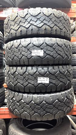 💰 Best deals are ca$h in person LT275/70R18 GOODYEAR WRANGLER DURATRAC KEVLAR 275/70R18 ALL TERRAIN 275 70 18