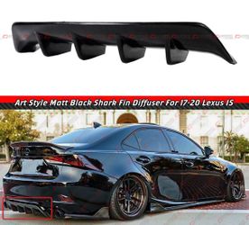 17-20 Lexus IS300 IS350 F Sport ART Style Rear Bumper Diffuser