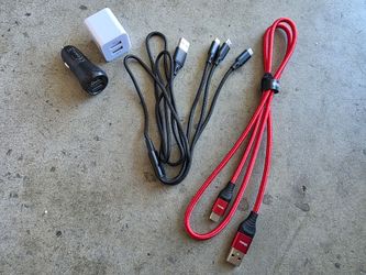 Home car charger usb c micro lightening iPhone android Samsung